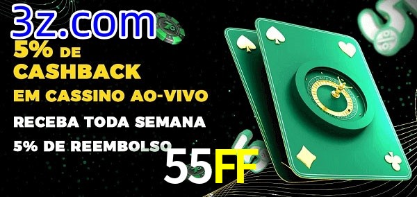 Promoções do cassino ao Vivo 55FF